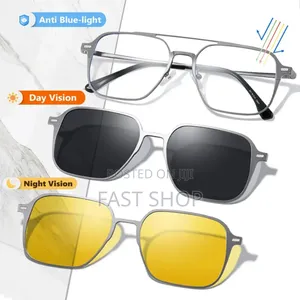 3 in 1 Magnetic Blue Cut Glassess