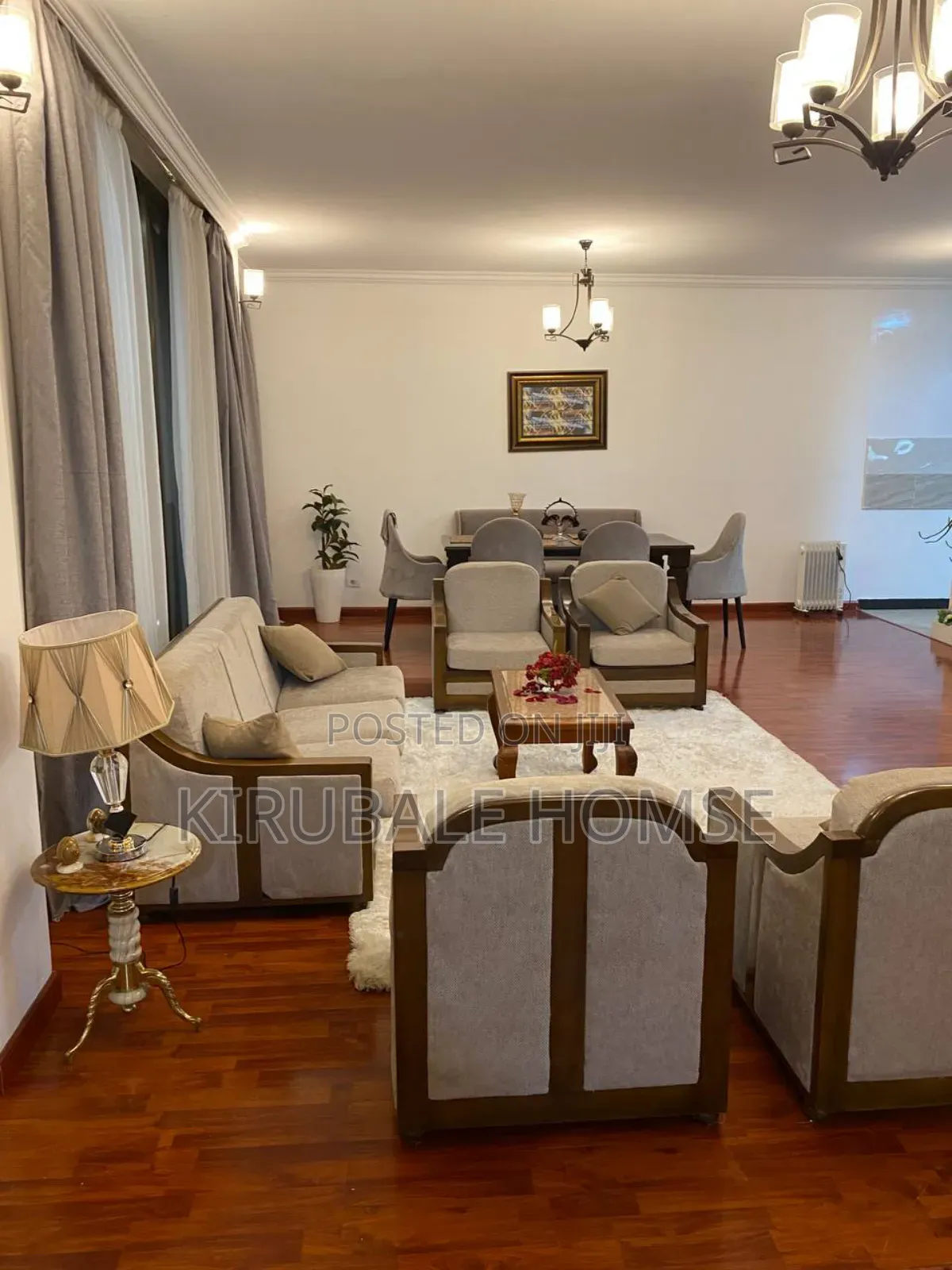 Furnished 3bdrm Apartment in Bola Atlase, Bole for rent