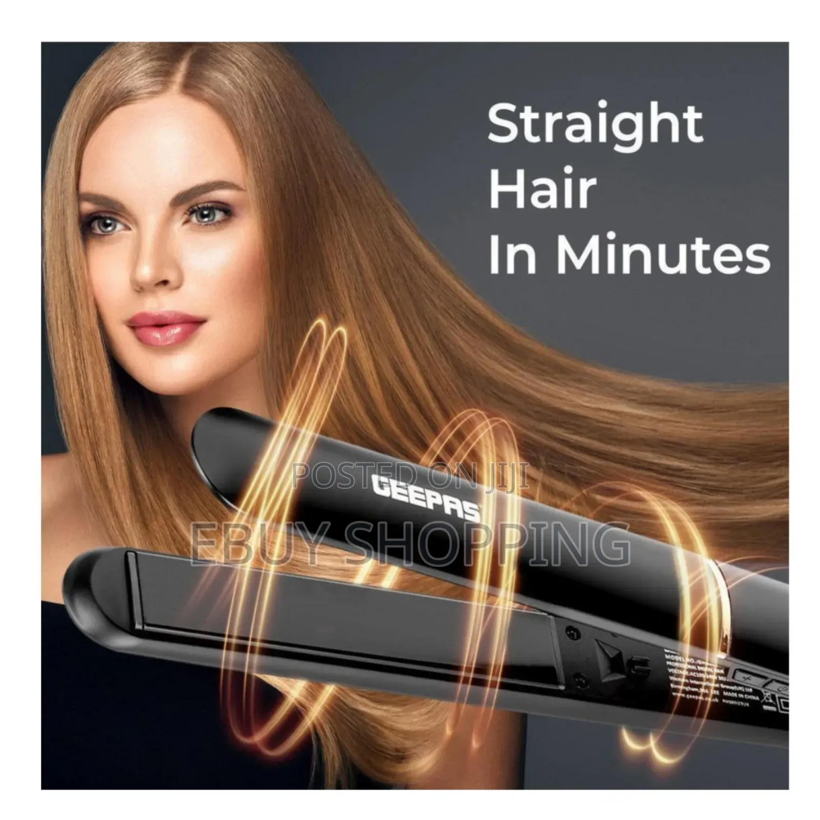 **Professional Ceramic Flat Iron – Effortless Styling!**
