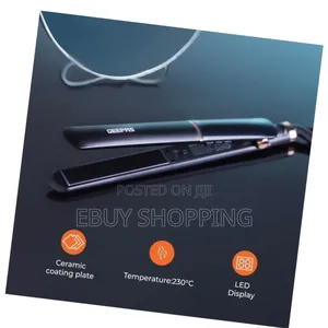 **Professional Ceramic Flat Iron – Effortless Styling!**
