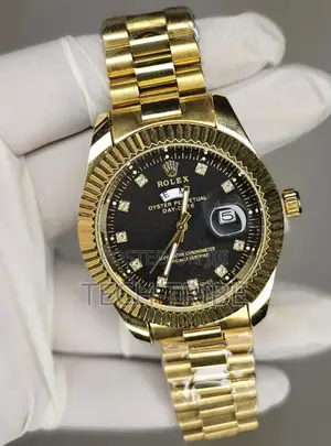 Rolex Quartz Movement Stainless Steel Analog Watch Authentic