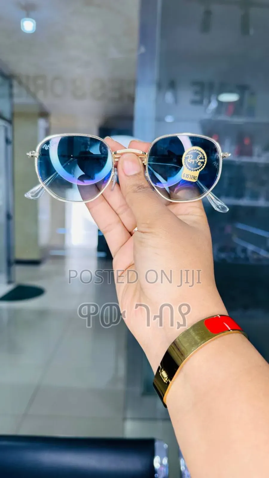 Ray-Ban Rb3809 Phantos Shape Sunglasses