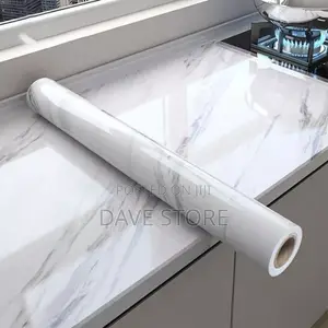 Photo - Marble Pattern Water Proof Self Adhesive Wall Sticker