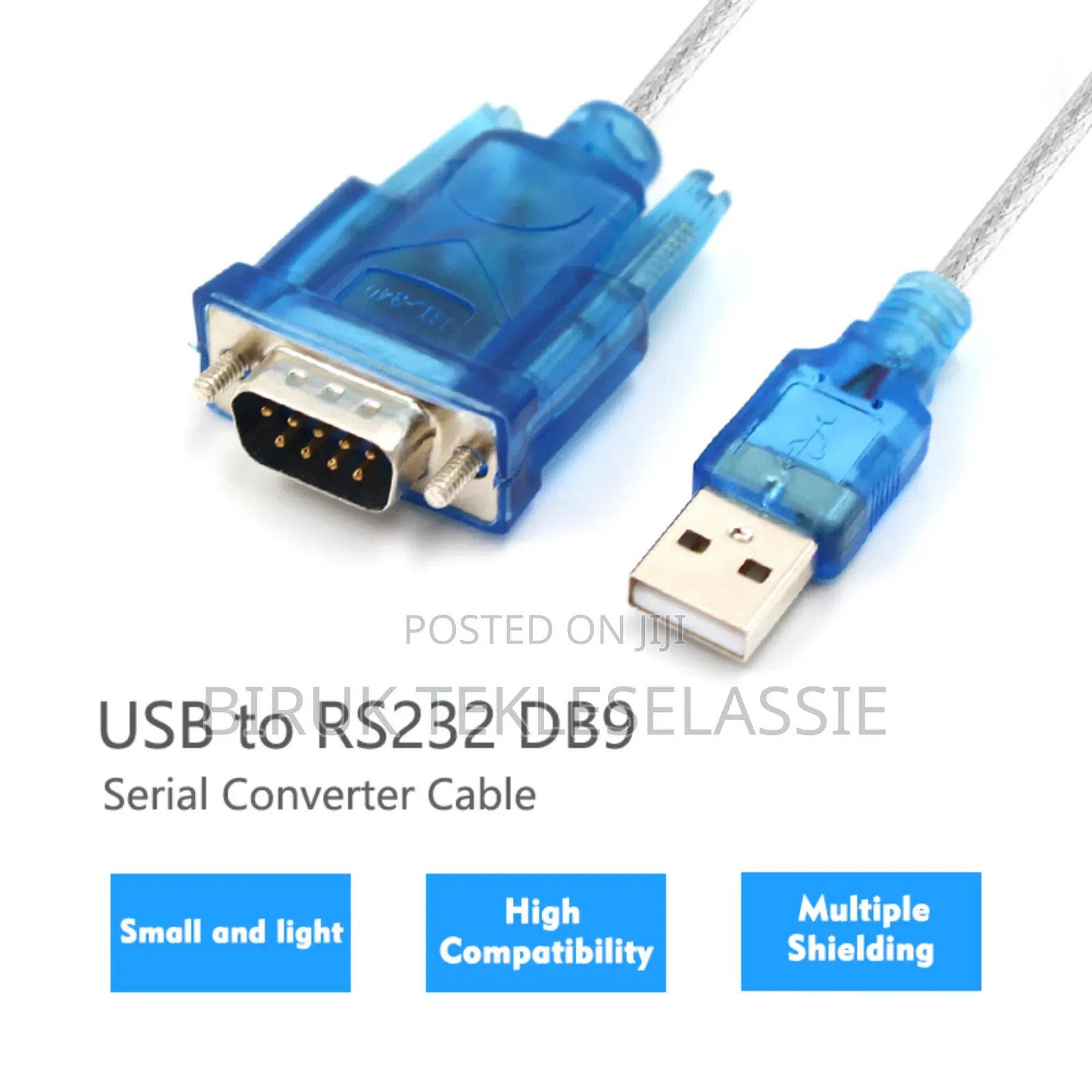 Usb to Rs232 Rs-232(Db9) Serial Cable Converter for Pc