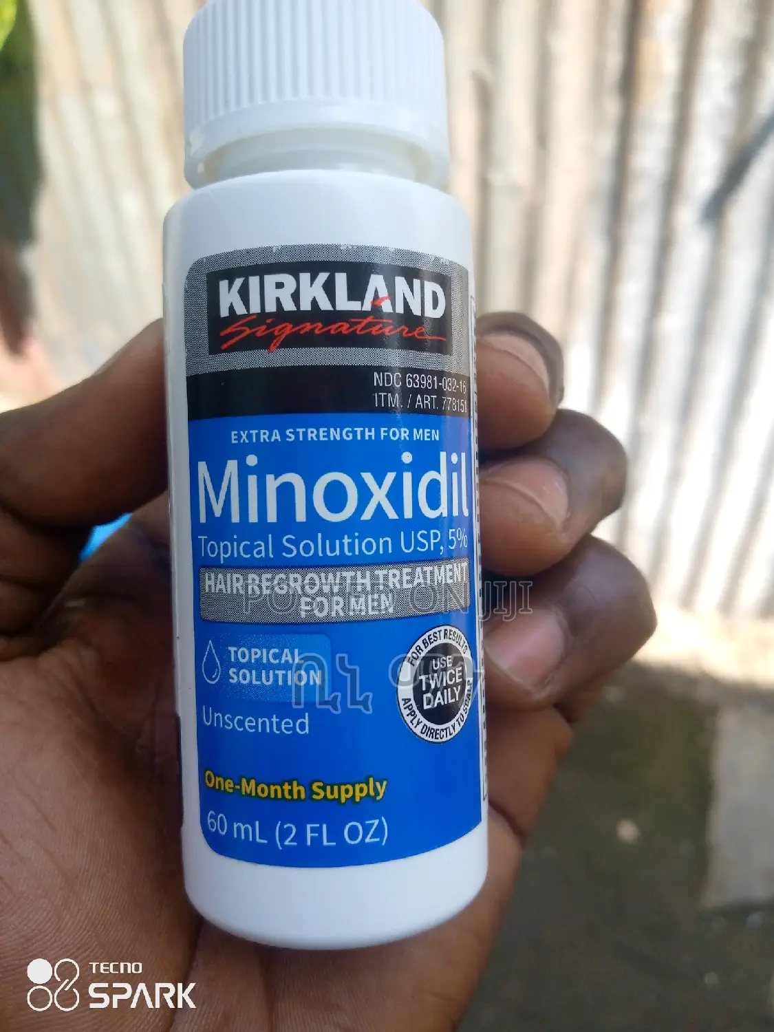 Original Hair Growth Organic Hair Oil 5% Minoxidil