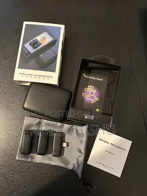 Dual Wireless Microphone for Type C Ios