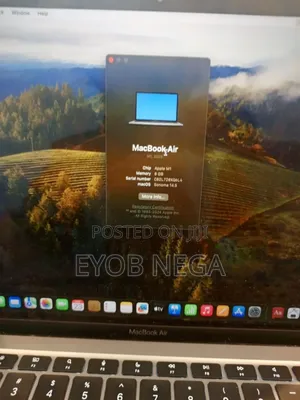 New Laptop Apple MacBook Air 2020 M1 8GB Apple M1 SSD 256GB