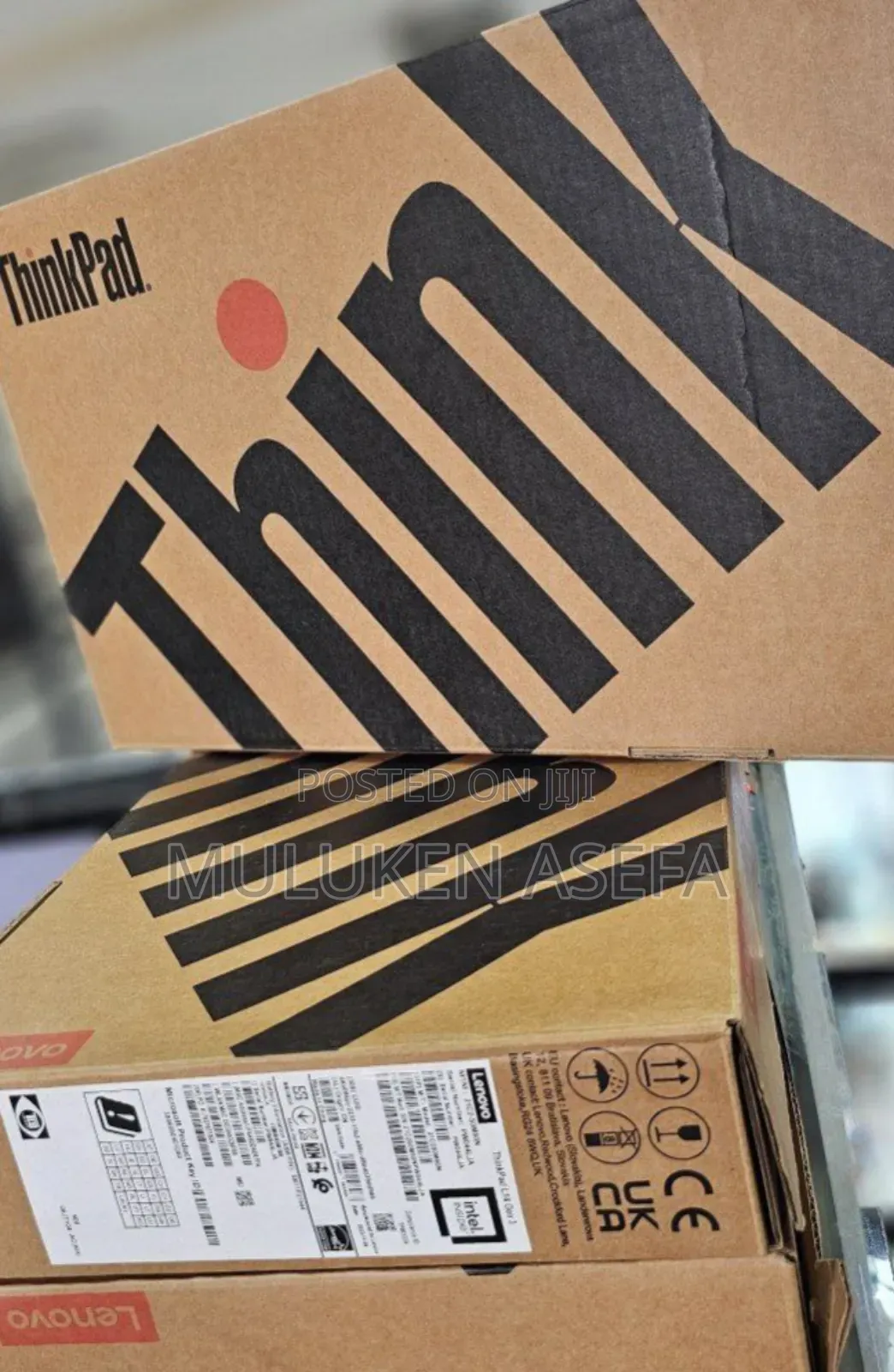 New Laptop Lenovo ThinkBook 14s Gen 2 16GB Intel Core I5 SSD 256GB