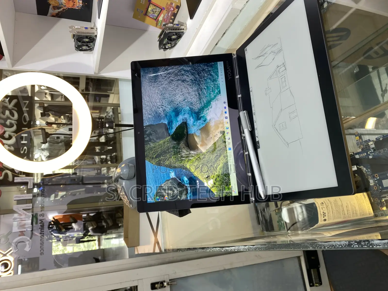 New Laptop Lenovo Yoga C930 4GB Intel Core M3 SSD 128GB