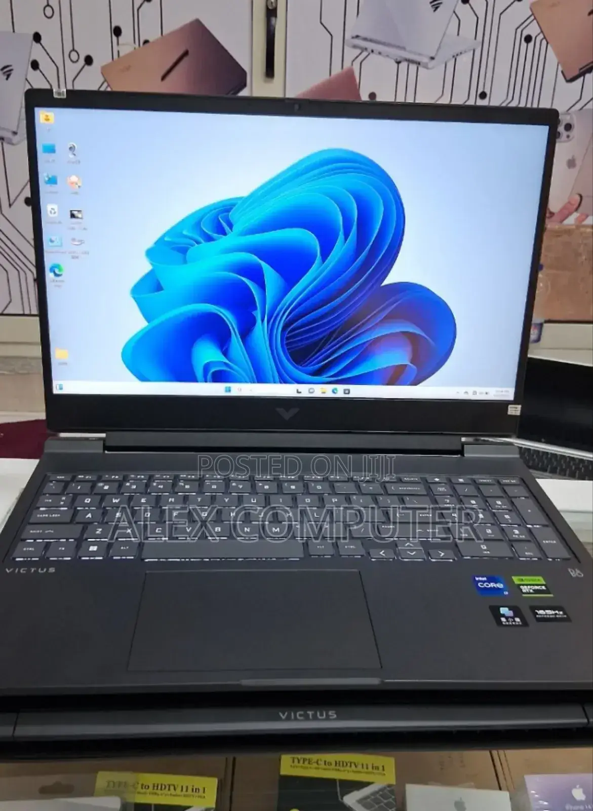 New Laptop HP Victus 16 8GB Intel Core I7 SSD 1T