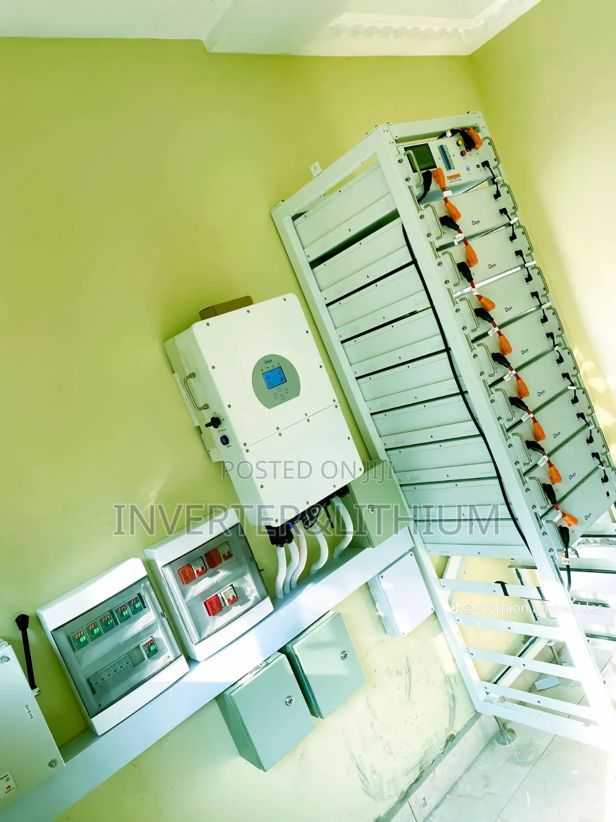 Hybrid Inverter Lithium Ion Battery (Deye ,Must,Sako)