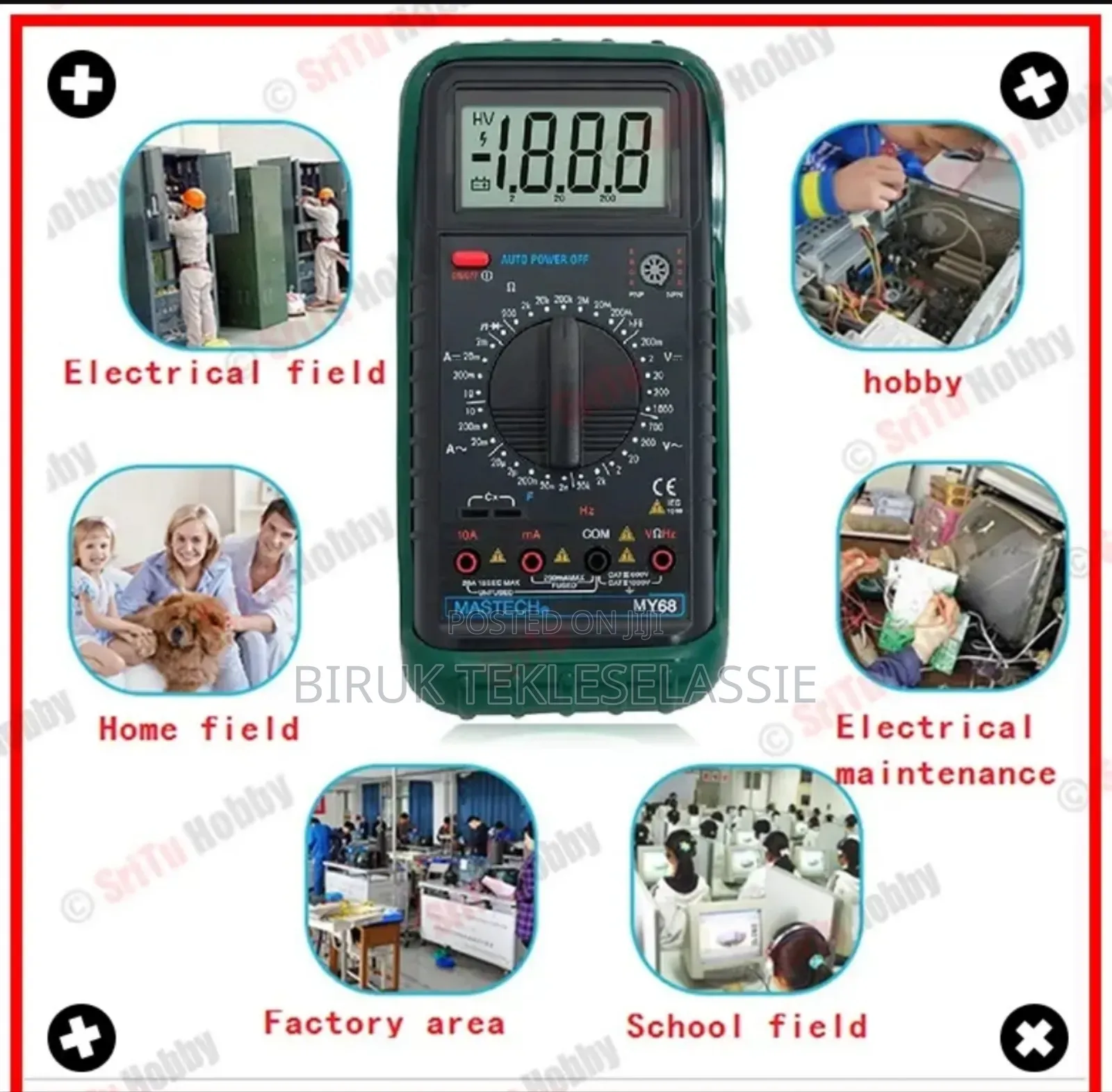 Mastech My68 Auto Range Digital Multimeter New Packed