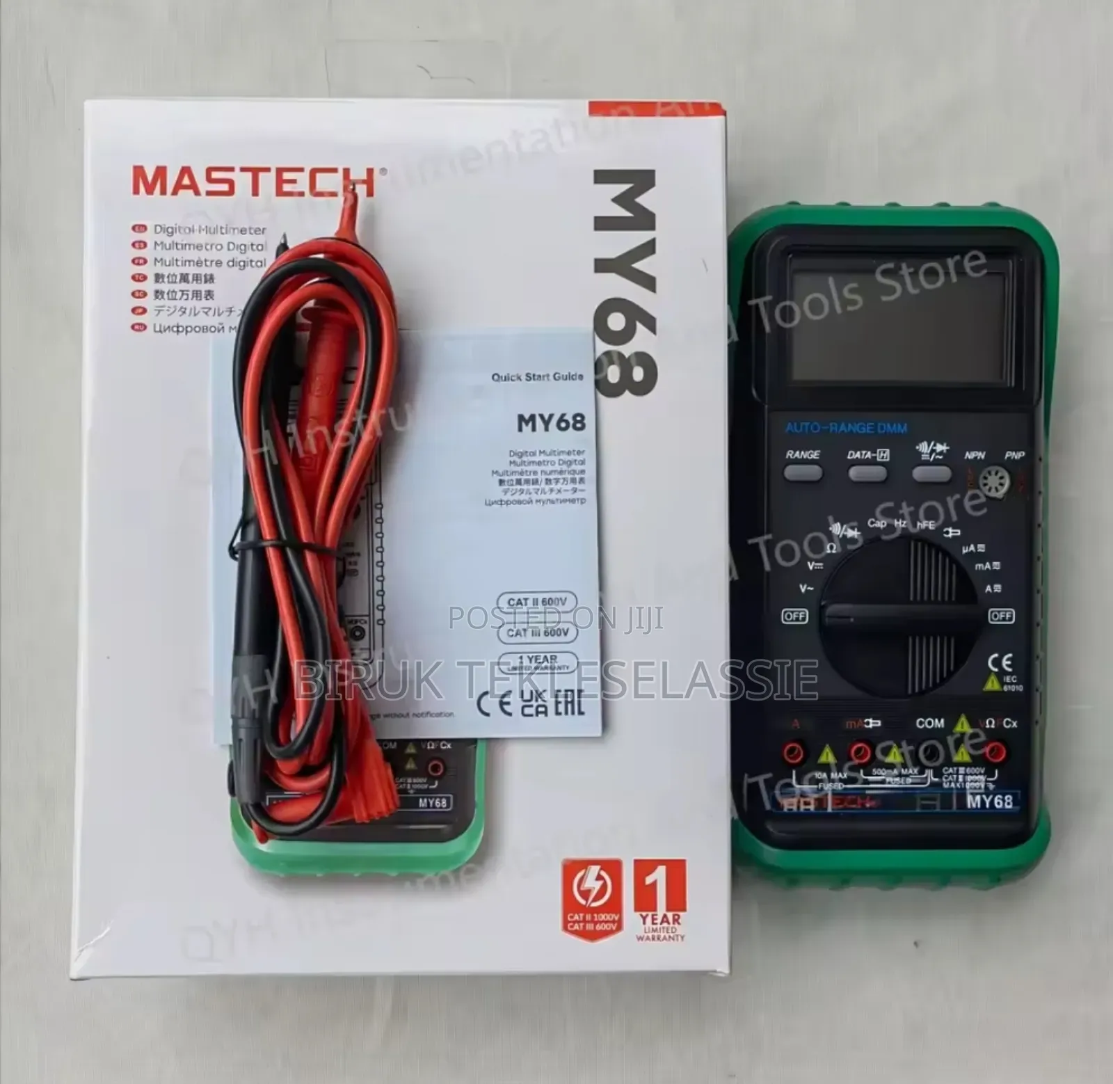 Mastech My68 Auto Range Digital Multimeter New Packed