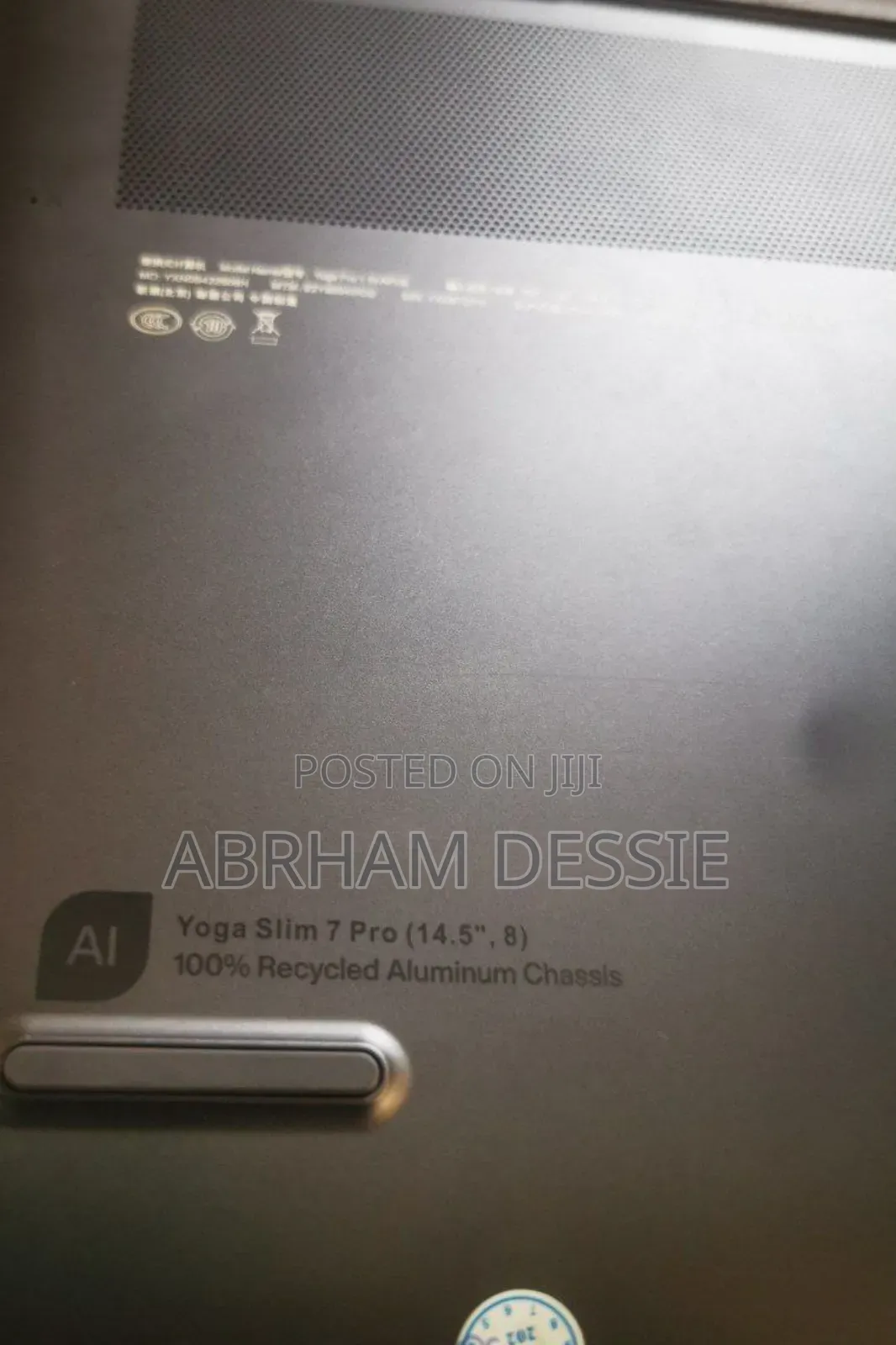 New Laptop Lenovo Yoga 7i 32GB Intel Core I7 SSD 1T