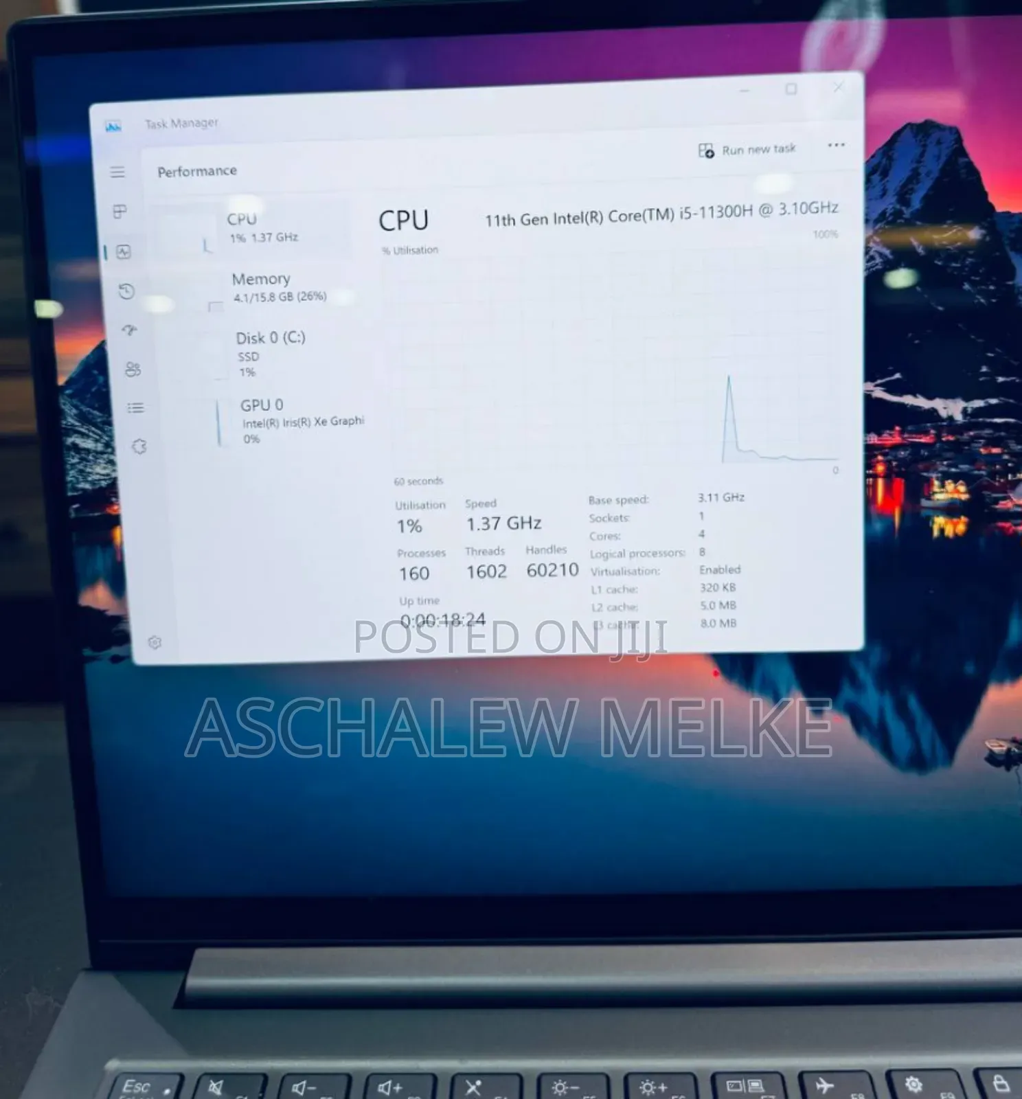 New Laptop Lenovo Yoga 7i 16GB Intel Core I5 SSD 512GB