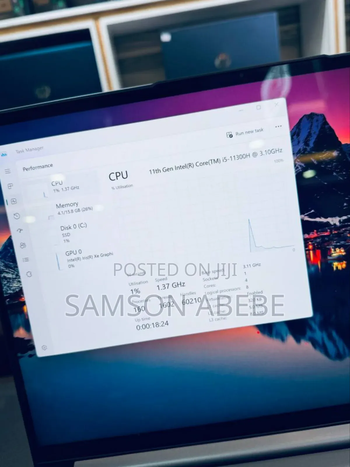 New Laptop Lenovo Yoga 7i 16GB Intel Core I5 SSD 512GB