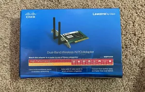 Photo - Cisco by Linksys Dual Band Wireless-N Pci Adapter Wmp600n