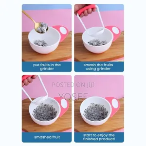 Food Mash and Serve Bowl