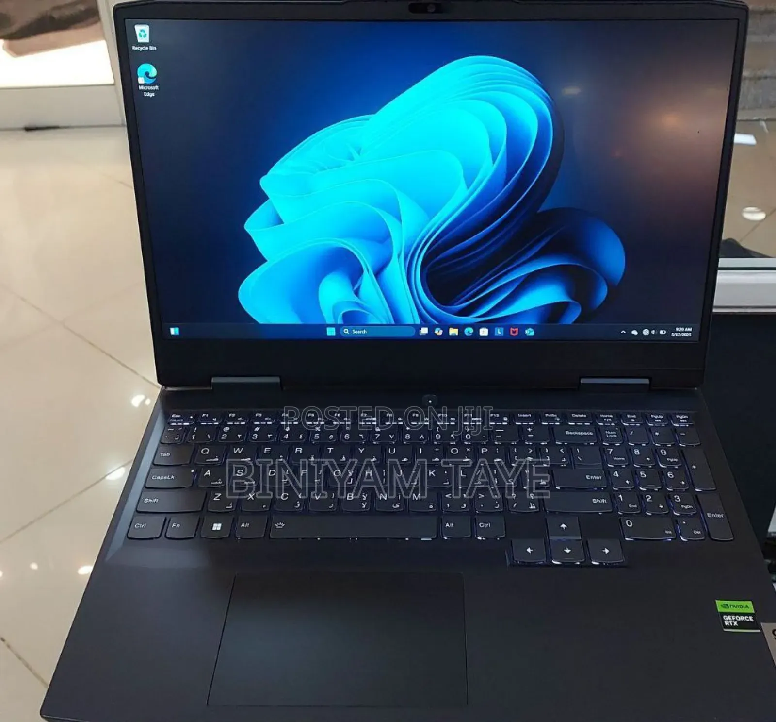 New Laptop Lenovo LOQ 15ARP9 16GB AMD Ryzen 5 SSD 512GB