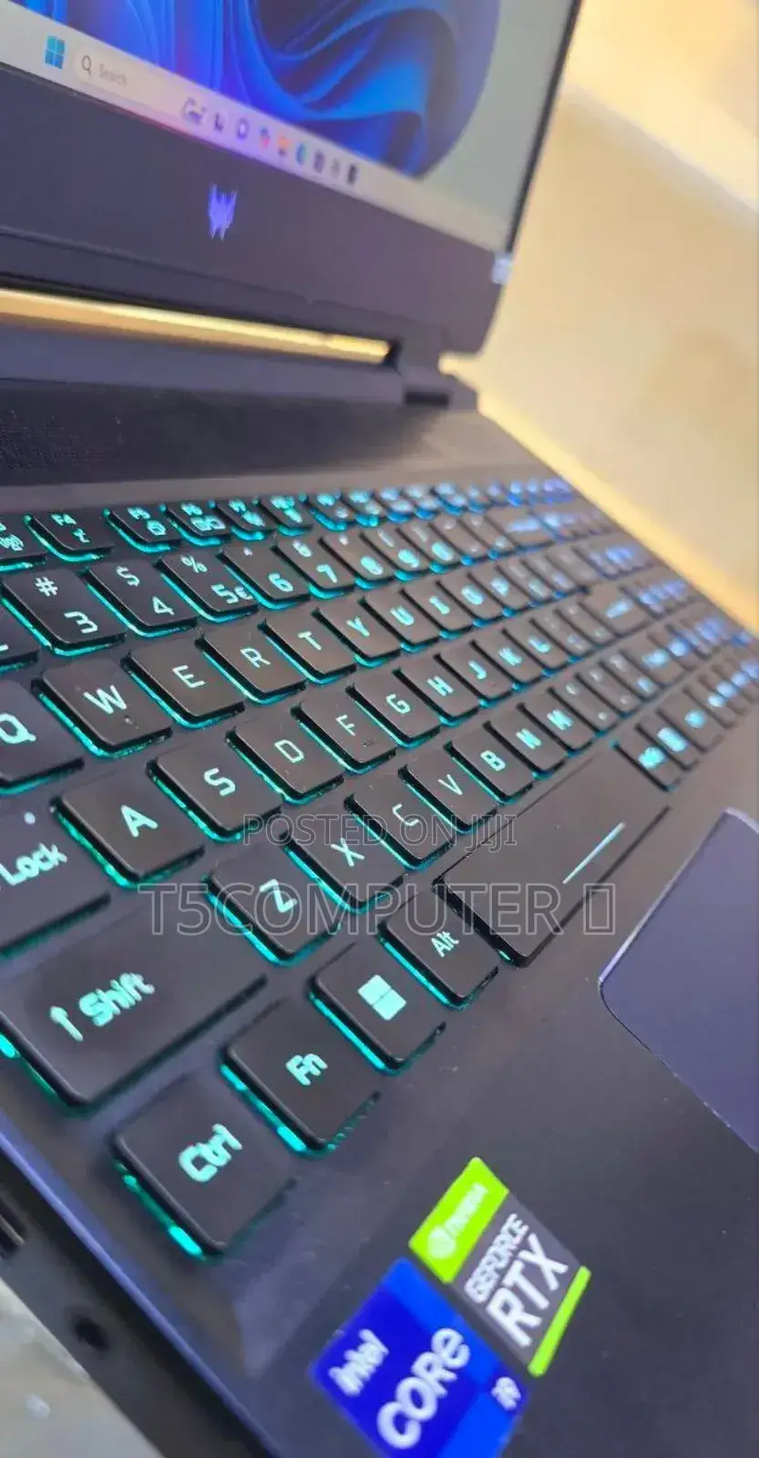 New Laptop Acer 16GB Intel Core I9 SSD 1T