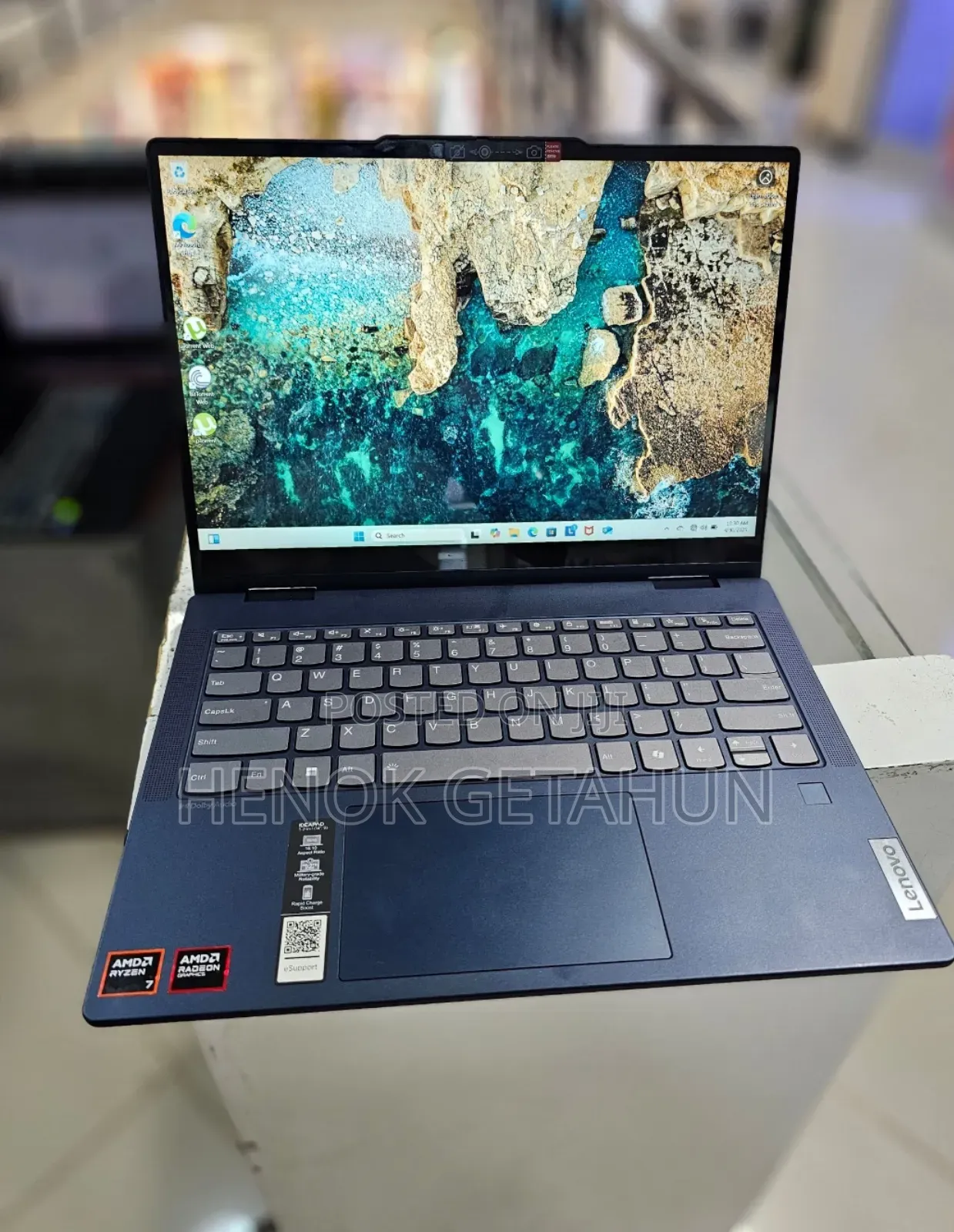 New Laptop Lenovo Ideapad 3 16GB AMD Ryzen 7 SSD 1T