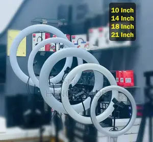 ከ 10 እስከ 21 Inch Ring Light | ለ Tiktok , ለ Youtube, ለ Makeup