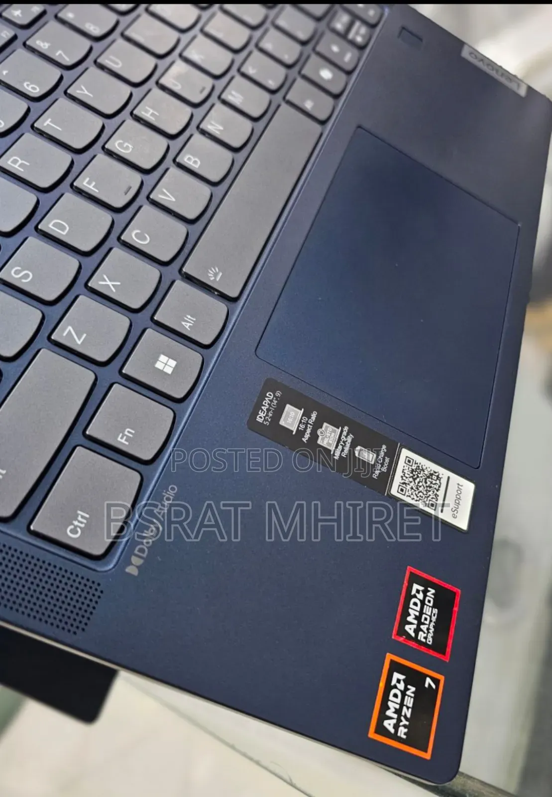 New Laptop Lenovo Ideapad 3 16GB AMD Ryzen 7 SSD 1T