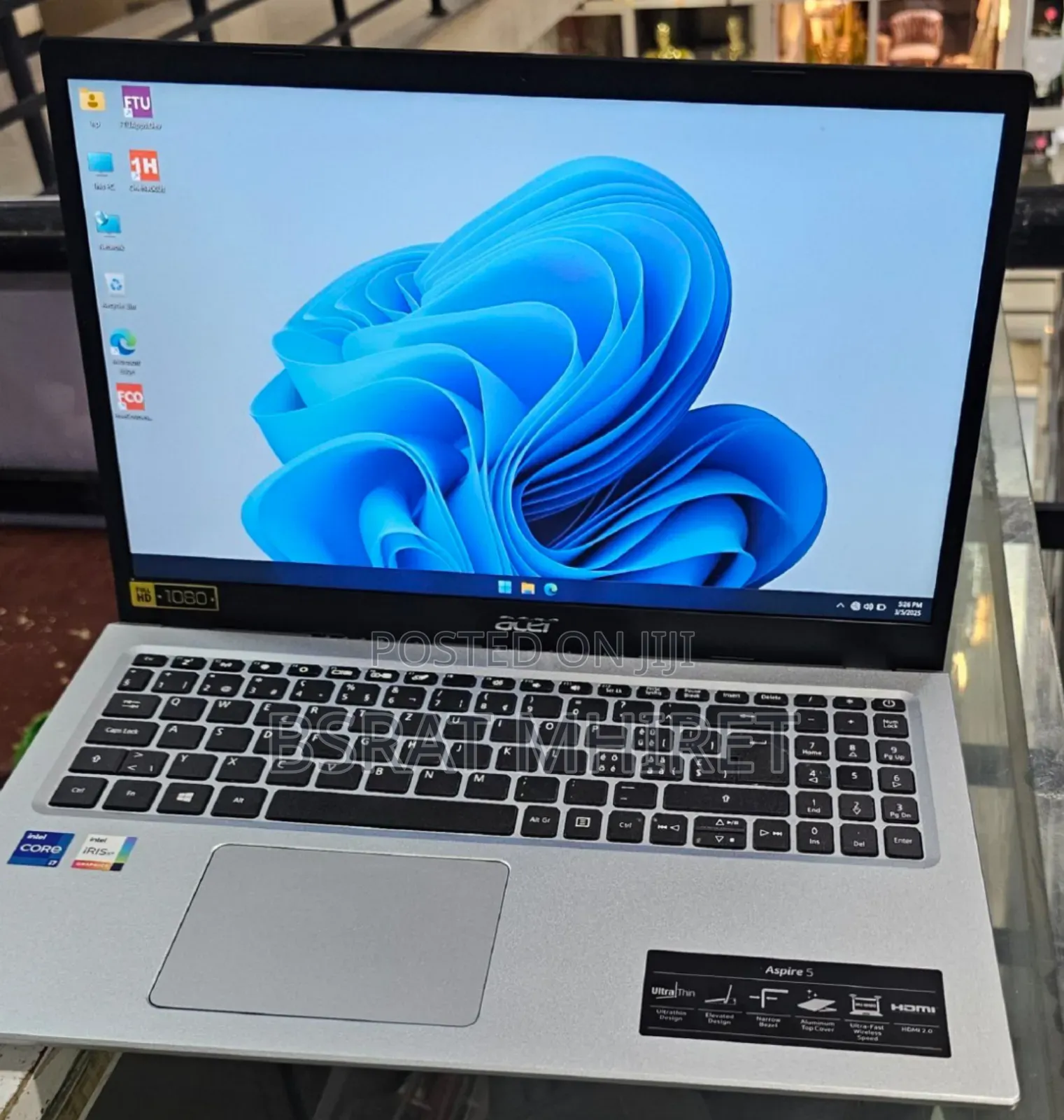 New Laptop Acer Aspire 5 16GB Intel Core I7 SSD 256GB