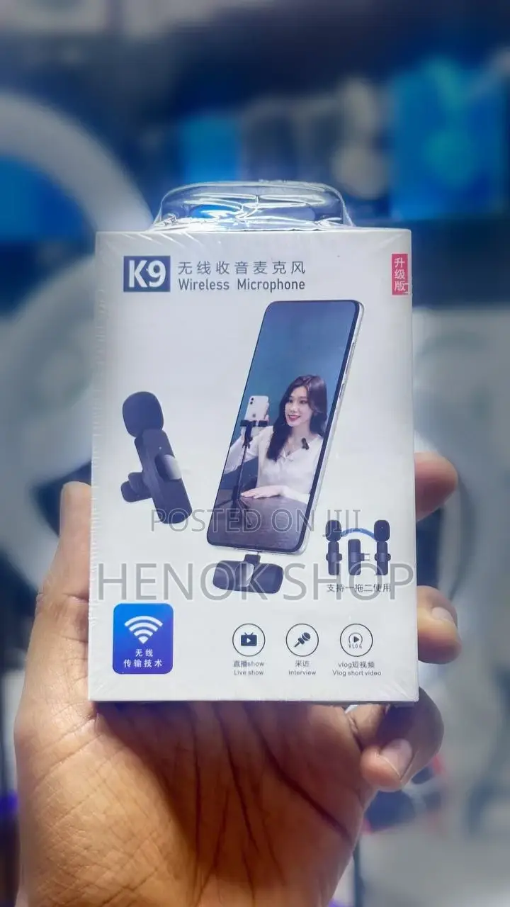 ለ Tiktok, Youtube, ማስተማር Evenቶች - ተመራጭ Wireless [ Mic ]