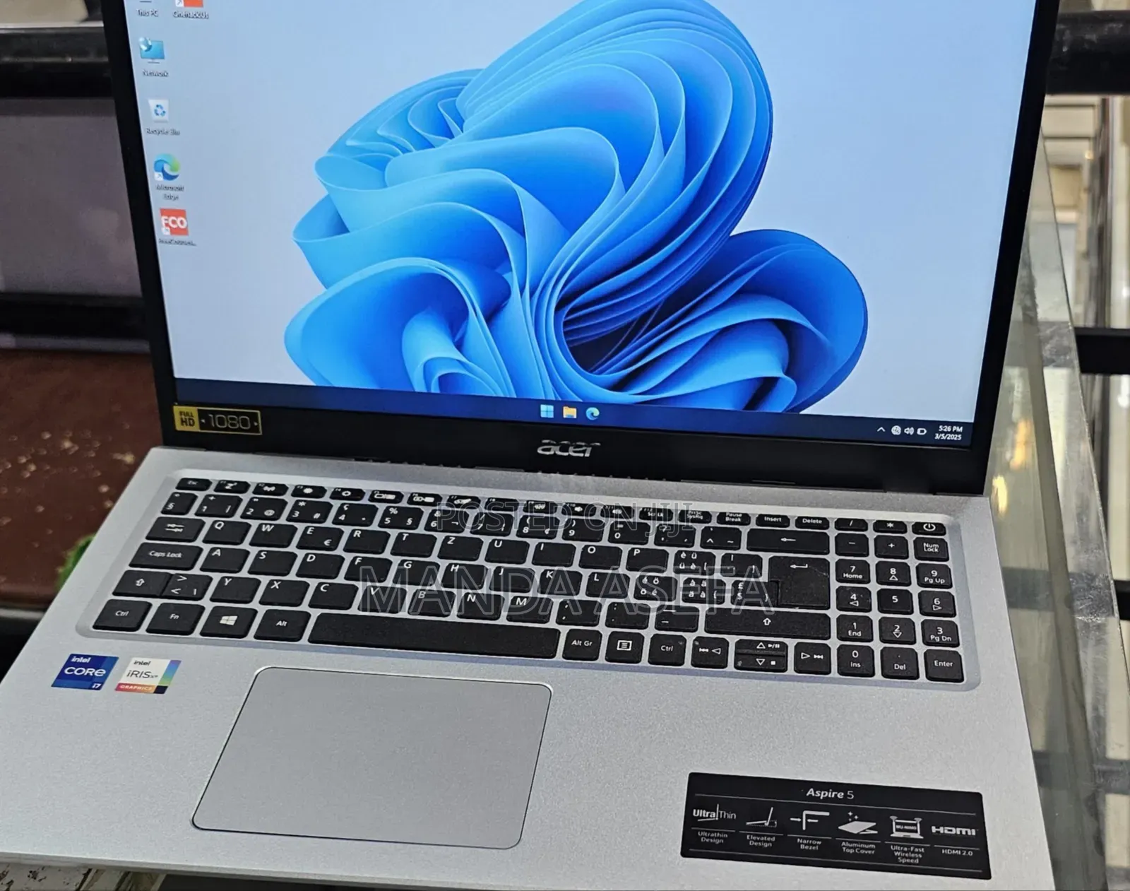 New Laptop Acer Aspire 5 16GB Intel Core I7 HDD+SSD 1T