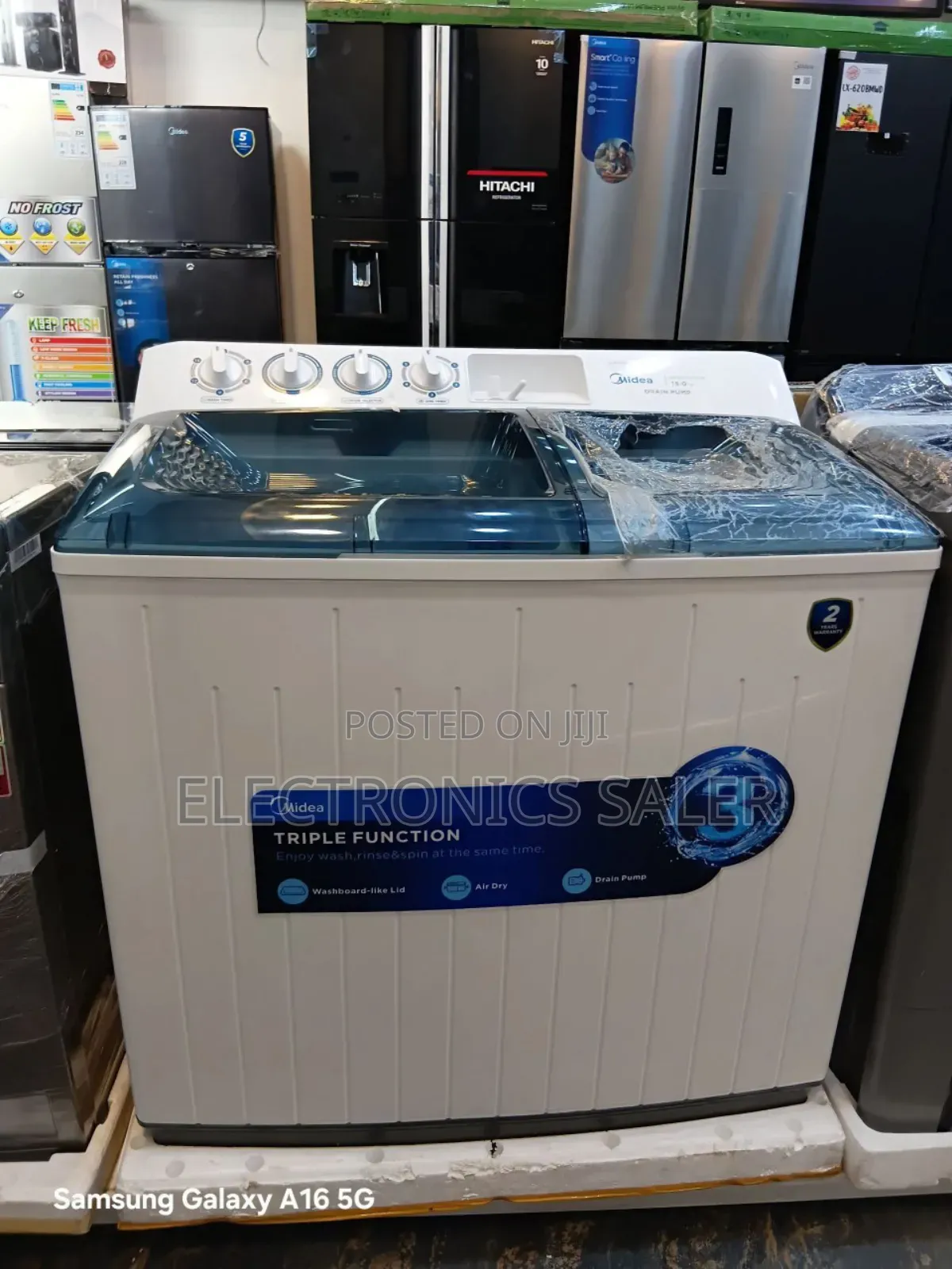 Media Washing Machine 15.Kg
