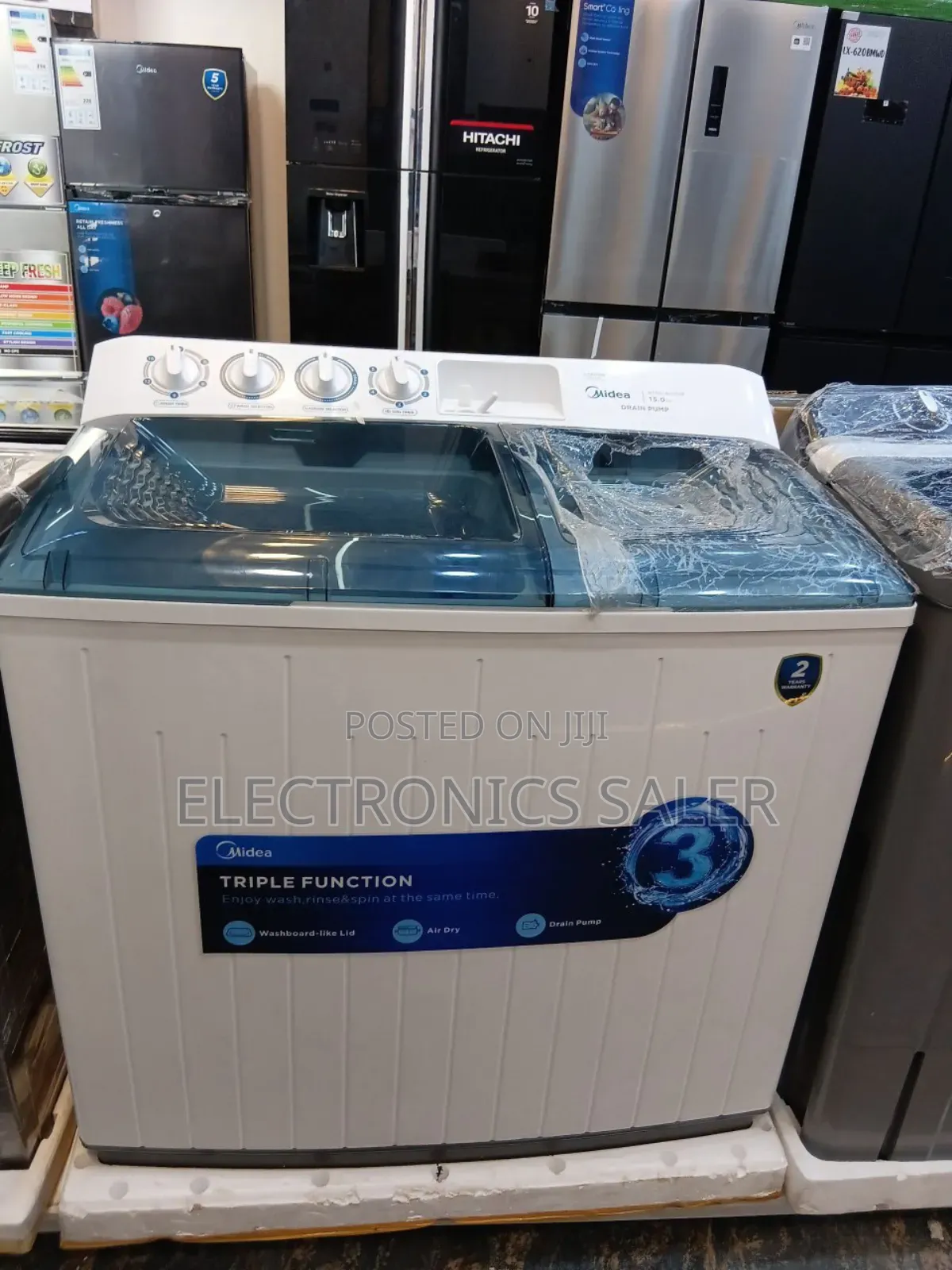 Media Washing Machine 15.Kg