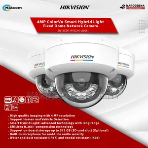 Photo - Hikvision 4mp Colorvu Smart Hybrid Light Dome