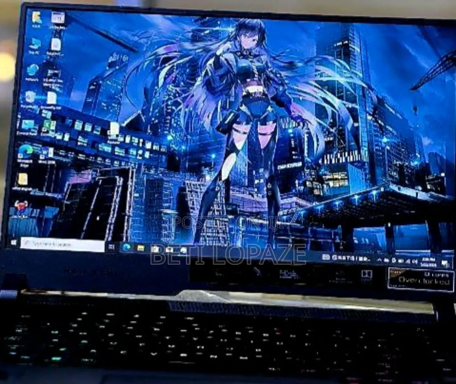 New Laptop Asus ROG Strix G16 G614 8GB HDD+SSD 128GB