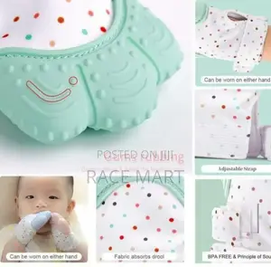 Silicon Baby Tooth Gum Mittens