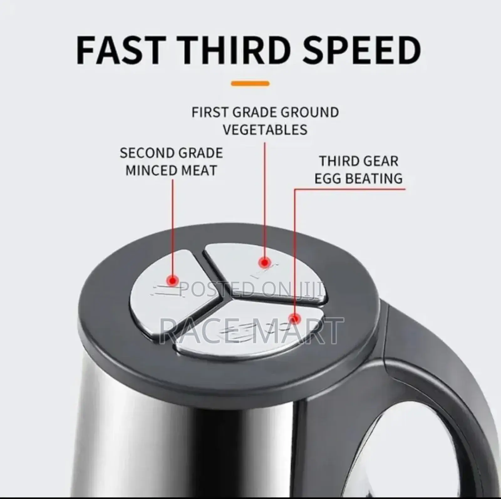 4 L Hobby Lobby Electric and Manual Food Chopper