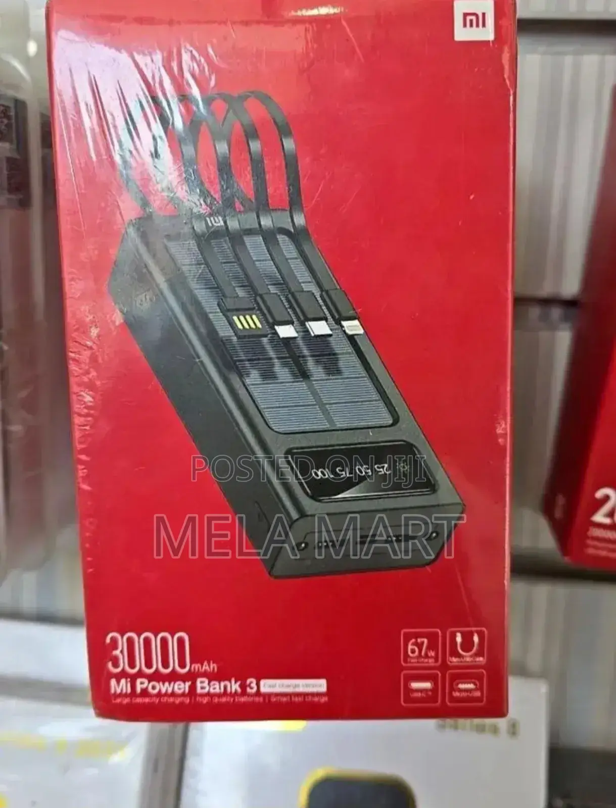 Power Bank Xiaomi Mi Power Bank 3 With 30,000mah Capacity
