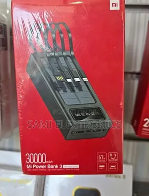Power Bank Xiaomi Mi Power Bank 3 With 30,000mah Capacity