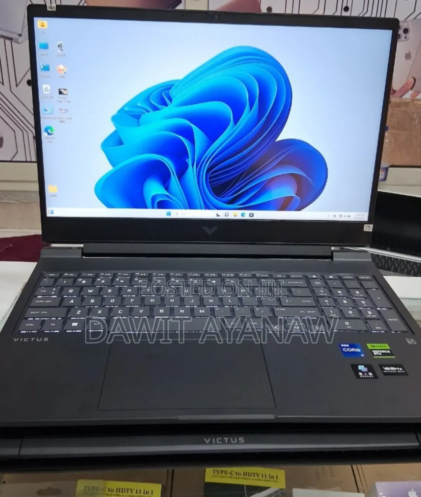 New Laptop HP Victus 16 16GB Intel Core I7 SSD 1T