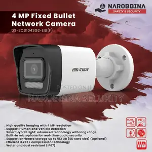 Photo - Hikvision 4mp Smart Hybrid Bullet Network Camera