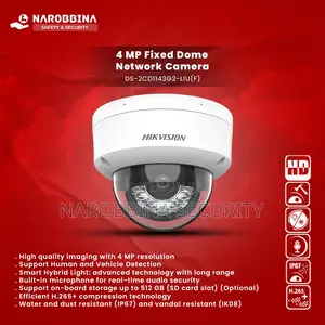 Photo - Hikvision 4mp Smart Hybrid Dome Camera