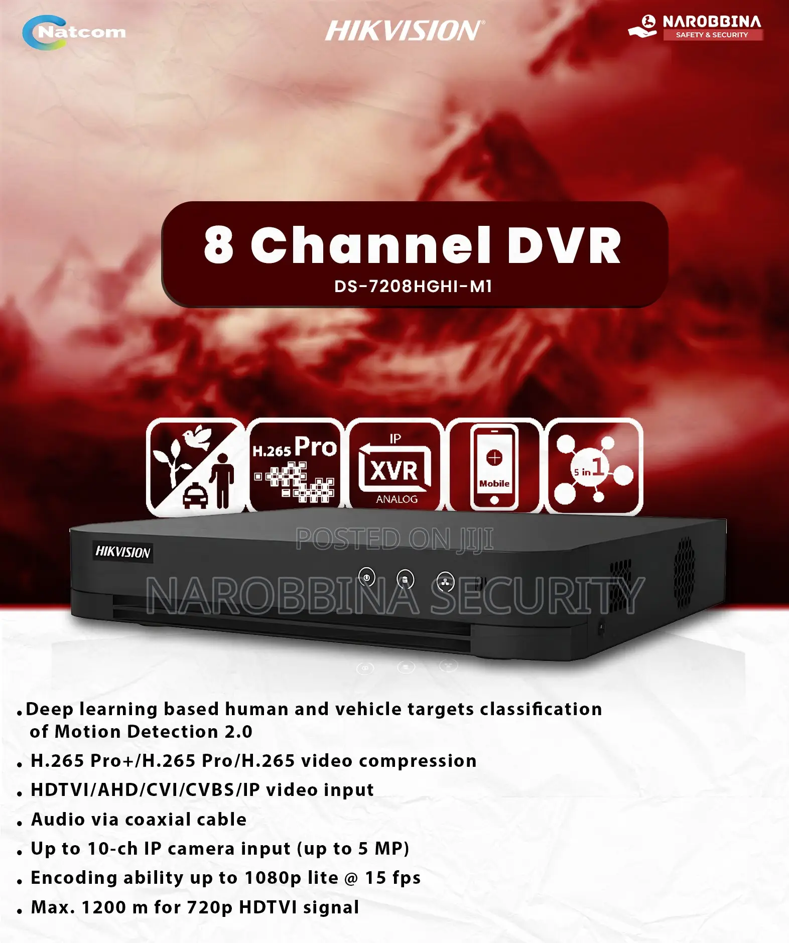 Hikvision 8 Channel DVR