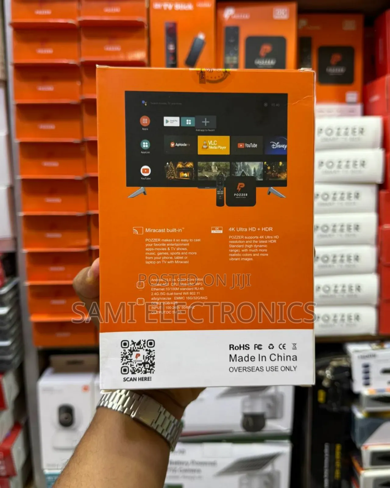 Android Tv Smart Box Pozzer Tv Box ቲቪ ስማርት ማድረጊያ Tv Smarter