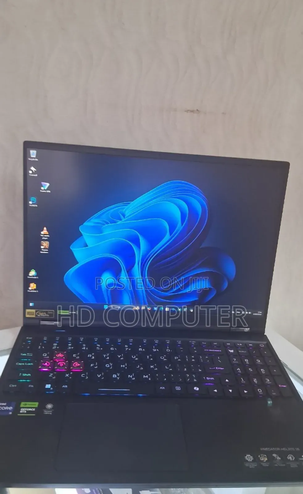 New Laptop Acer Predator Helios 300 16GB Intel Core I7 SSD 512GB