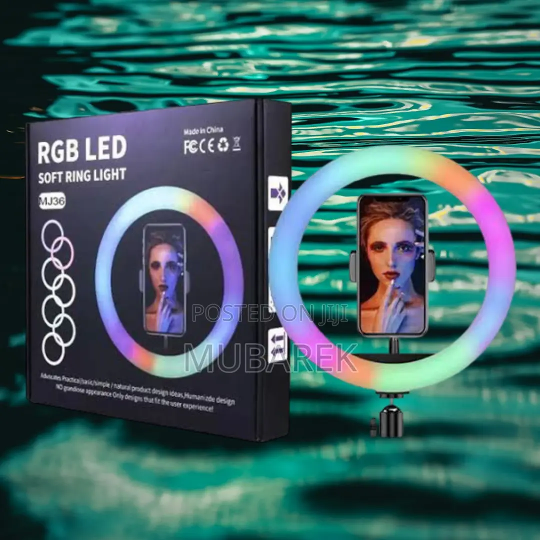 14 Inch RGB Ringlight: Studio Lighting in a Compact Form