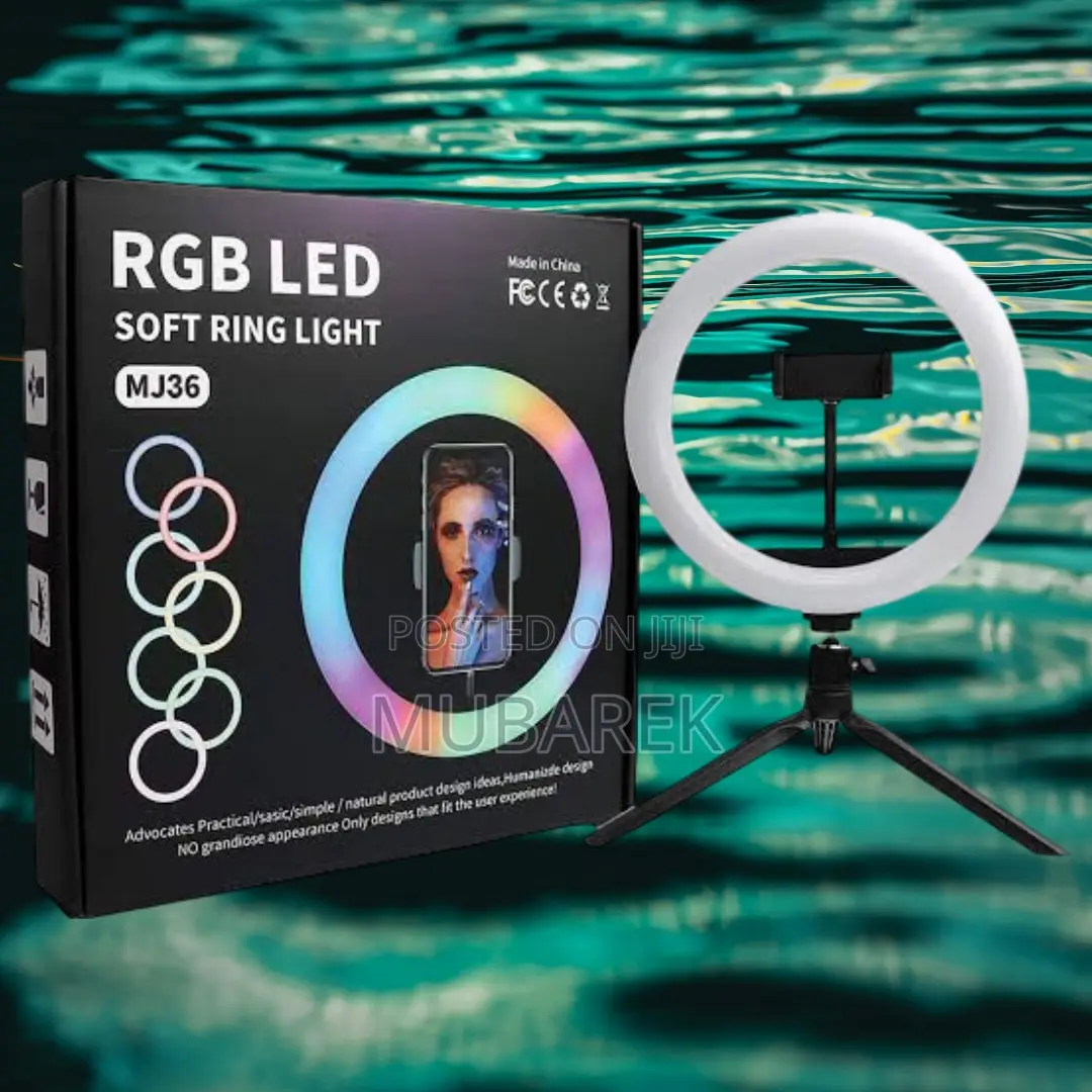 14 Inch RGB Ringlight: Enhance Your Beauty Lifestyle Shots