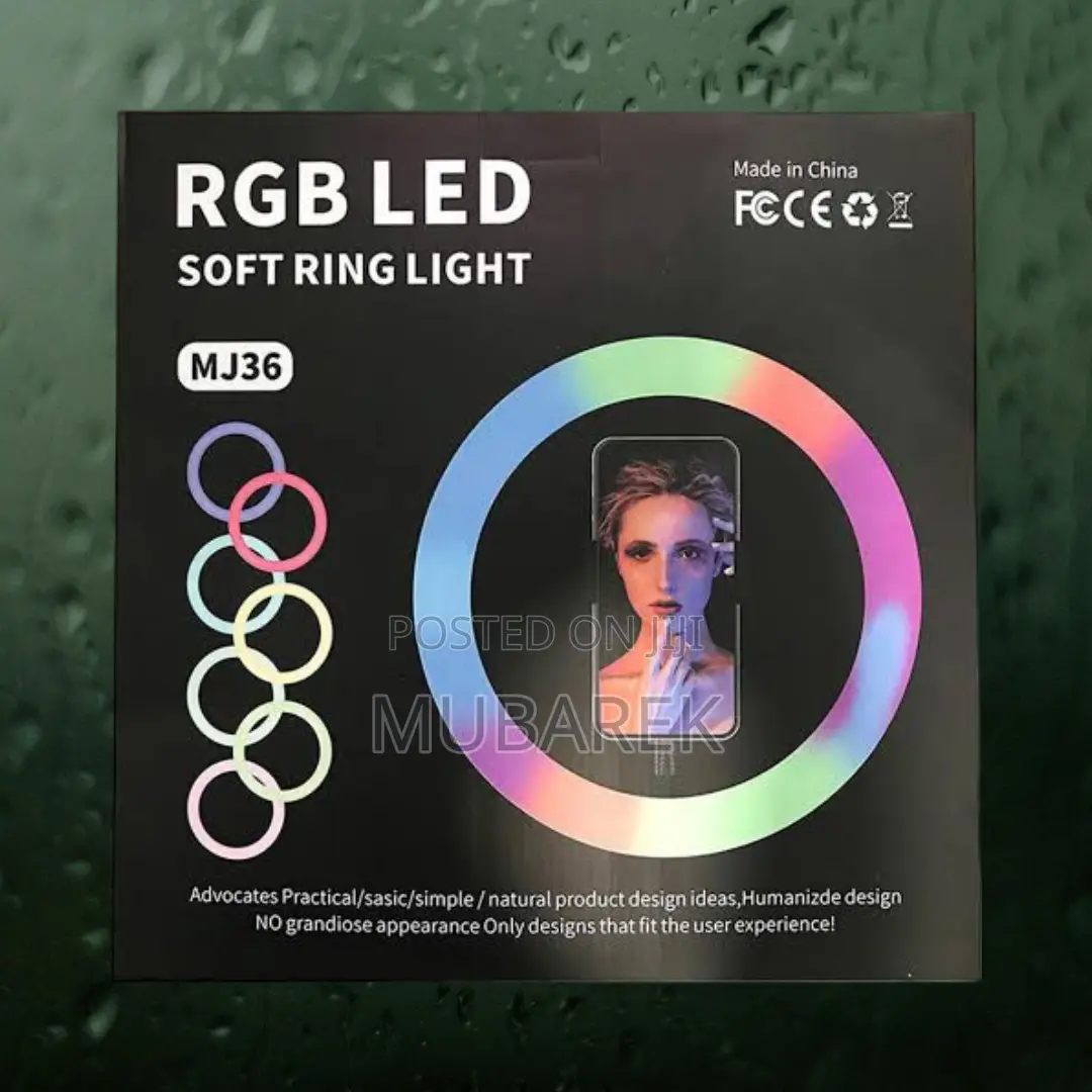 14 Inch RGB Ringlight: Dynamic Lighting for Creative Project