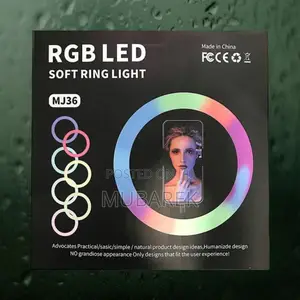 Photo - 14 Inch RGB Ringlight: Dynamic Lighting for Creative Project