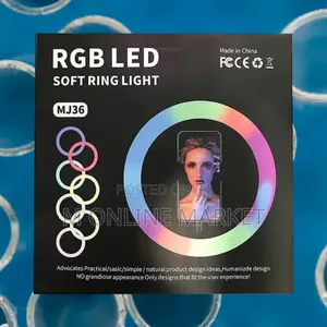 Photo - 14 Inch RGB Ringlight: For Beauty Influencers Makeup Artists
