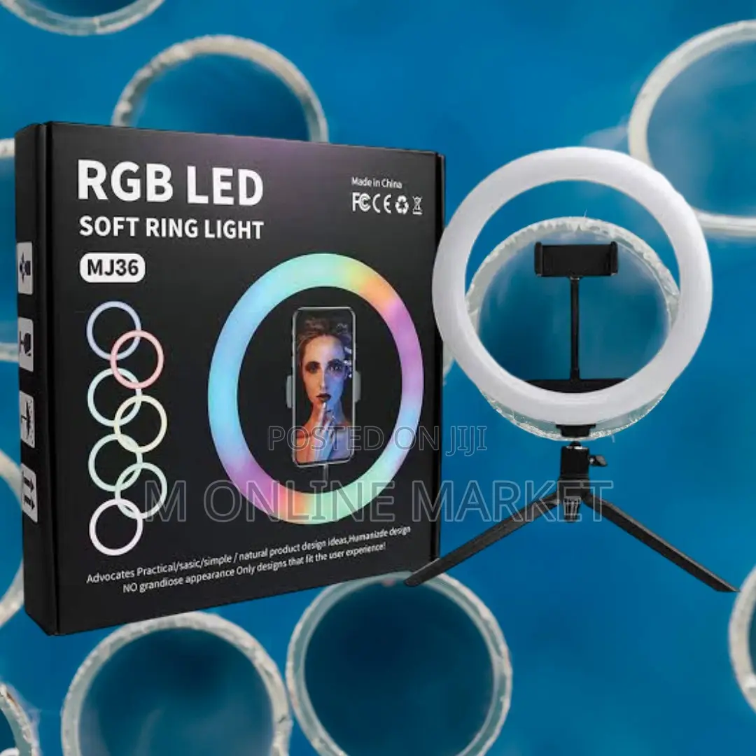 14 Inch RGB Ringlight: Perfect for Online Meetings Classes